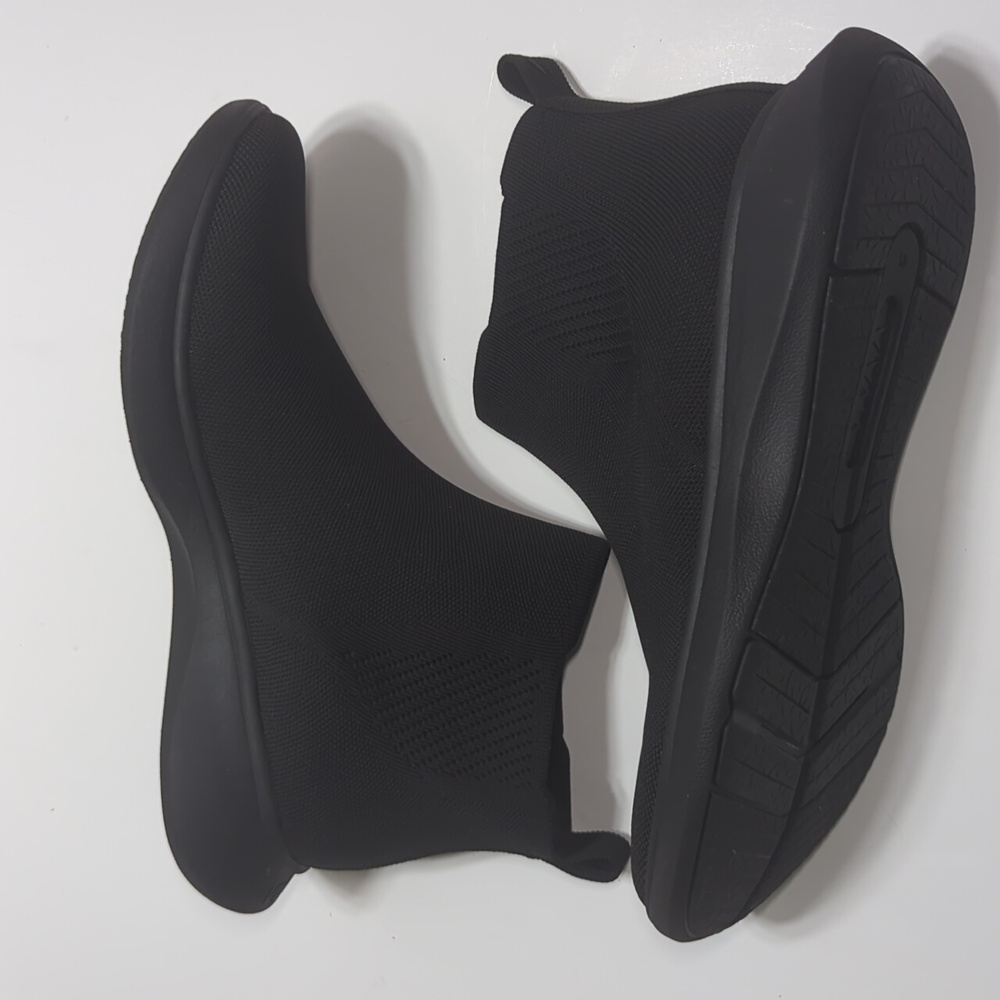 Vivaia Pull On Black Sneaker Boots Size EU 41 - US 9.5 - Picture 9 of 15